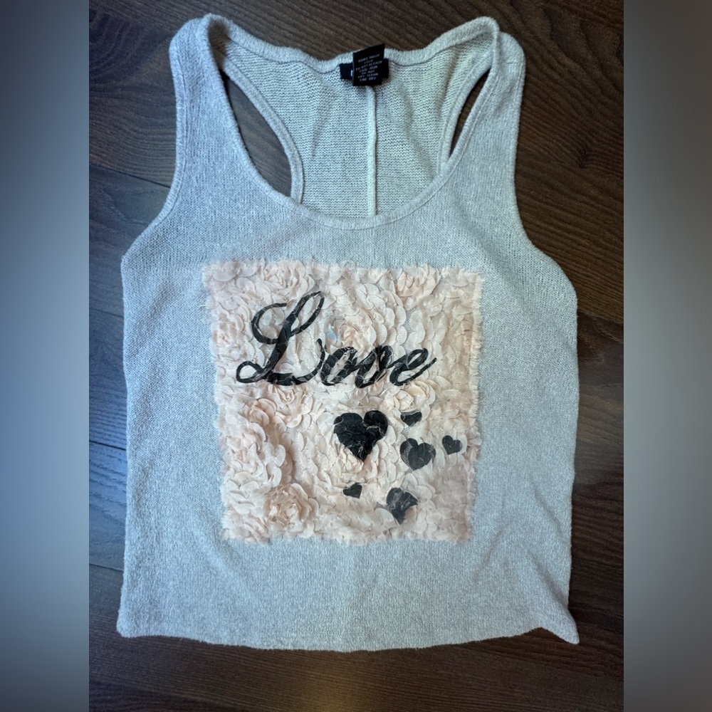3/$12 RUE21 racer back tank top